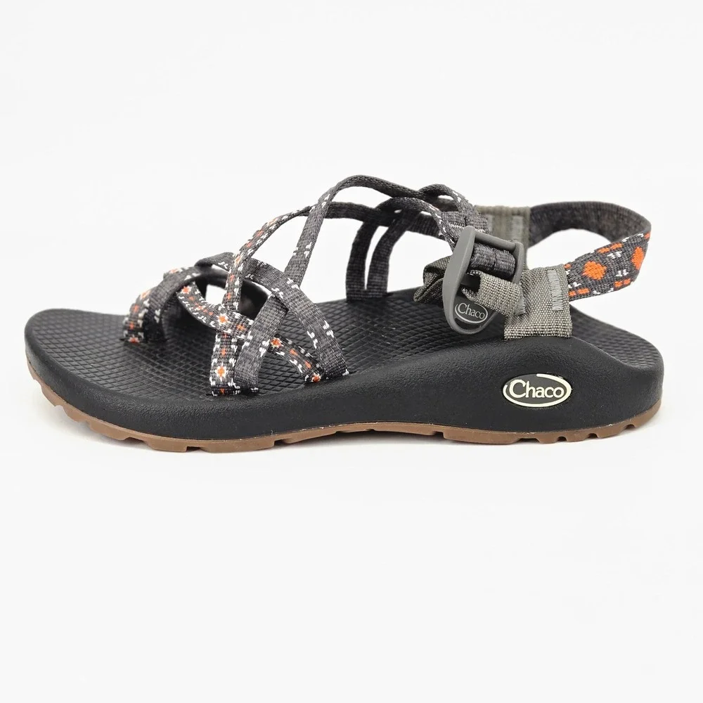 Chaco ZX/2 Classic Creed Golden Geometric Strappy Hiking Sandals Women's Size 8
